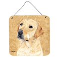 thumbnail image 1 of Labrador Aluminium Metal Wall or Door Hanging Prints, 1 of 1