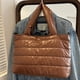 thumbnail image 5 of Bolso Hobo de plumón para mujer bolso de hombro acolchado versátil bolso bandolera bolso de viaje de invierno, 5 of 9