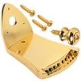 thumbnail image 1 of 1 Set Metal Triangle Mandolin Tailpiece Parts Compatible with 8 String Arched Top Mandolin, 1 of 9