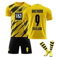 thumbnail image 1 of Fotbollströja för barn Fotbollströja Hemma Borta Träningströja 21/22 Dortmund Home Kit Haaland 9 Kids 26 (140-150), 1 of 2