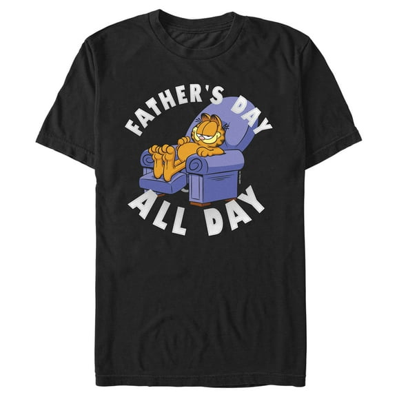 Men's Garfield Father's Day All Day  Graphic T-Shirt