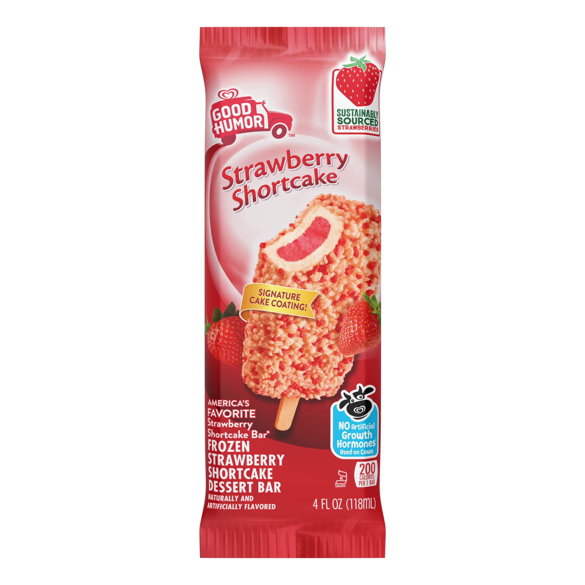 Good Humor Frozen Dessert Bars Strawberry Shortcake
