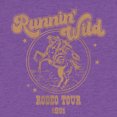 thumbnail image 2 of Girl's Lost Gods Runnin' Wild Rodeo Tour Graphic Tee Purple Berry Large, 2 of 4