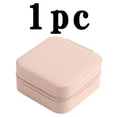 thumbnail image 1 of Portable Jewelry Box, Jewelry Display & Storage Case For Rings, Earrings, Necklaces, Pendants, Gift For Women, Girlfriend, 1 of 6