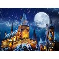 thumbnail image 3 of Pintura de diamante 5D del castillo de Hogwarts de Harry Potter, mundo mágico, punto de cruz, escuela mágica, búho, paisaje, mosaico, decoración del hogar, regalo, 3 of 5