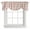 Brown, variant on Tie Up Valances for Windows, Black White Plaid Adjustable Valance Curtains Window Treatment for Living Room, Gradient Geometric Buffalo Checkered Rod Pocket Kitchen Curtains & Drapes 42x12 Inch