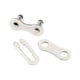 thumbnail image 1 of Hebilla De Bicicleta Tmvgtek 2 Uds Conector De Cadena De Bicicleta Hebillas De Botones Mágicos (Velocidad Única) (Plata) Tmvgtek Accesorios para bicicletas, 1 of 5
