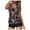 Wine, variant on Womens Printed Strappy Racerback Swim Tankini Top Only No Bottom S - XXXL