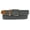 Grey, variant on Braided Elastic Stretch Belts with Gunmetal Buckle  S110