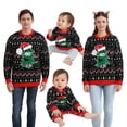 thumbnail image 3 of GYRATEDREAM Matching Family Christmas Sweaters Ugly Knit Pullover Cute Long Sleeve Crew Neck Xmas Holiday Jumper for M Mom, 3 of 10