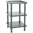 thumbnail image 3 of SAFAVIEH Esmeralda Solid Casual 3 Tier Side Table, Steel Teal, 3 of 4