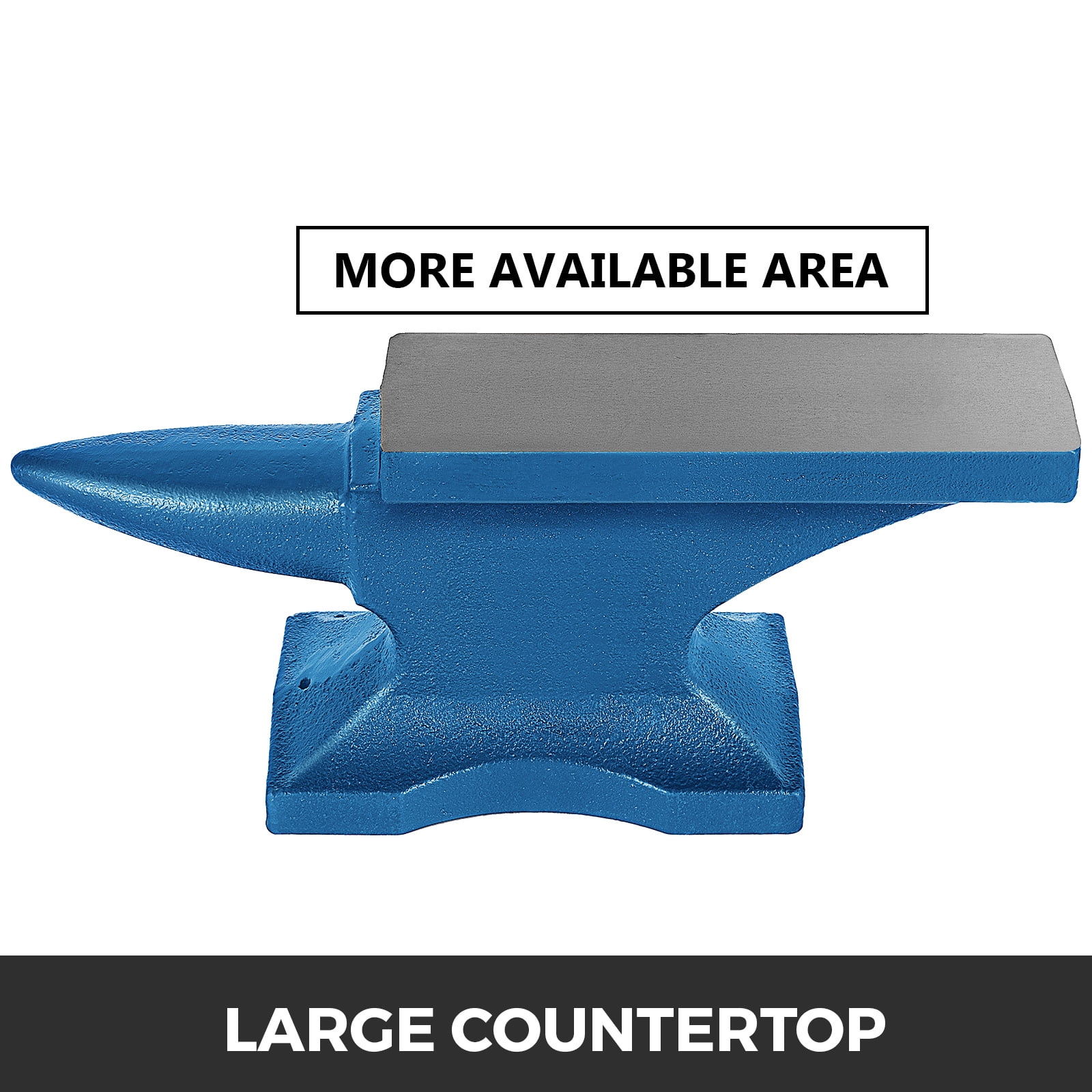 BENTISM 24 lb Anvil Blacksmith Cast-Iron 11 kg Heat Treated Long Round Horn