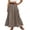 Gray, variant on Tqcoqu Women's Maxi Boho Skirt with Pockets Bohemian Organic Cotton Skirt,Army Green Women's S-XXXL