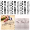 thumbnail image 4 of EBTOOLS Plastic Embossing Folders,9Pcs Plastic Embossing Folders Embossed Template  Card Making Scrapbooking Paper Craft Tools, Embossing Folder, 4 of 8