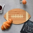 thumbnail image 5 of Tabla de Fútbol americano de bambú para desayuno cena o como tabla de cortar 30 x 17 cm JM, 5 of 5