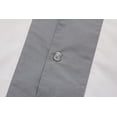 thumbnail image 3 of Retro Two-tone Men Shirt Solid Casual Shirt, 3 of 5
