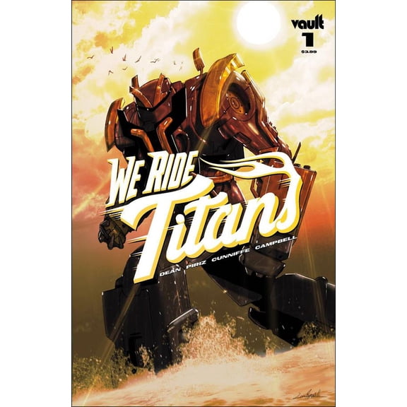 We Ride Titans #1C VF ; Vault Comic Book
