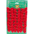 thumbnail image 5 of Velours Rouge Nuds De Ruban - Arbre De Nol Dcoration - Christmas Cadeaux / Prsente - Arts Artisanats, 5 of 5