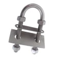 thumbnail image 5 of Tornillos En U Para de material acero Inoxidable Tornillos En U Tornillos En U Redondeados Con Tuerca De licencia Yotijar Tornillos de acero inoxidable u, 5 of 5