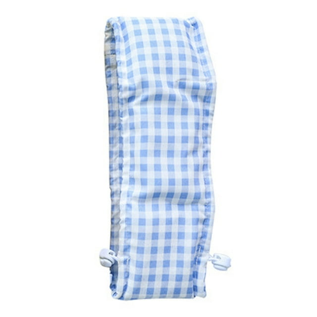 ZOUSSIQI Collier Rafraîchissant pour Chien Double Extrémité avec Cordon de Serrage Réduit la Température Collier Rafraîchissant Réglable pour Promenades Sports Grille Bleue m(4560cm) CW251918628