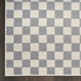 thumbnail image 4 of Nourison Serenity Home 7'10" x 9'10" Ivory Blue Modern Indoor Rug, 4 of 8