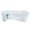 White, variant on Tizuqe Reptile for Turtle Vivarium Box with Basking Platform Ramp Home Aquarium Accesso
