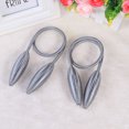 thumbnail image 3 of 2pcs Curtain Tiebacks Drapery Tie Backs Decorative Rope Holdbacks Holder (Gray), 3 of 8