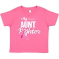 thumbnail image 3 of Inktastic Breast Cancer Awareness My Aunt is a Fighter Boys or Girls Baby T-Shirt, 3 of 5
