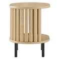 thumbnail image 2 of Modway Fortitude Wood Side Table with Open Center Storage in Oak, 2 of 3