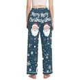 thumbnail image 3 of FORMRS Women's Pajama Pants with Pockets Soft Comfy Loungewear Sleep Bottom, Sizes S-2XL, Christmas Santa, 3 of 8