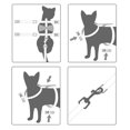 thumbnail image 5 of Collar para perro súper pequeño, collar para perro y gato de tamaño mediano y pequeño, de algodón multicolor, agradable a la piel, de calidad suave, 5 of 5