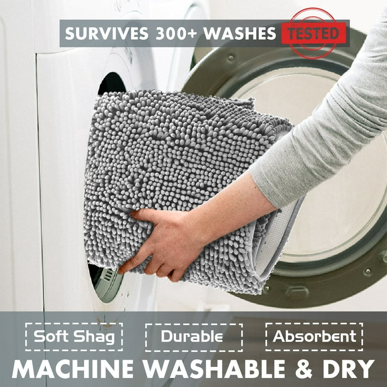 Non slip Memory Foam Bath Rugs Quick Dry Machine Washable - Temu