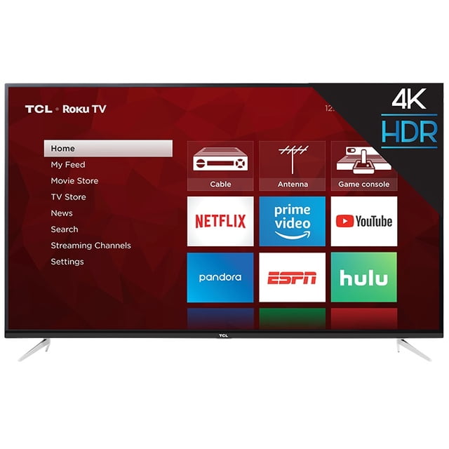 Smart TV TCL 65 4K HDR Escalador Roku TV 120Hz 65S423