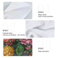 thumbnail image 5 of Wobogo Peony Butterfly Paintings Hand Towel Set of 2 Absorbent for Kitchen and Bathroom With Velcro Hanging Loop 18.2×14in, 5 of 7