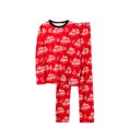 thumbnail image 1 of TheFound Christmas Family Matching Pajamas Letters Print Tops with Pants, 1 of 8
