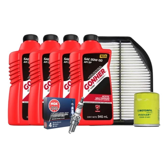 Kit De Afinacion Honda Cr-v 12-14 2.4l Gonher Biridium