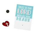 thumbnail image 2 of Fun Express Trust In the Lord with All Your Heart Pins with Card - Set Inspirational Religious Gift - Faith-Based Encouragement - Ideal for Prayer Groups Churches Multi color" - 36 Pieces, 2 of 2