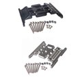 thumbnail image 3 of Reemplazo para 1/10 Rc Crawlers Axial SCX10 D90 D110 Soporte de montaje de caja de engranajes CNC de aleación de aluminio Advancent WJ3557-01, 3 of 7