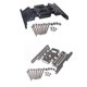 thumbnail image 3 of Reemplazo para 1/10 Rc Crawlers Axial SCX10 D90 D110 Soporte de montaje de caja de engranajes CNC de aleación de aluminio seitruly WJ3557-01, 3 of 7
