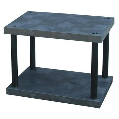Dura Shelf Shelving - DURA-SHELF ST3624B Bulk Shelving, Solid Top, 2 Shelf, 36x24x27