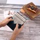 thumbnail image 4 of 21 teclas Kalimba Instrumento musical Madera de caoba Pulgar Dedo Piano (Azul) Tmvgtek Accesorios para instrumentos musicales, 4 of 9