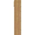 thumbnail image 4 of Ekena Millwork 7 1/2"W x 26"D x 38"H Funston Block Smooth Bracket w/ Offset Brace, Western Red Cedar, 4 of 25