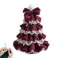 thumbnail image 2 of DIY Crochet Christmas Tree Kit for Beginners, Complete Handmade Holiday Decoration Set with Yarn, Easy Craft Kit for Making Hanging Ornaments, Home Party Decor & Embellishments, 2 of 4