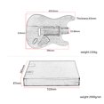 thumbnail image 3 of ST Electric Guitar Body Red Walnut Guitar DIY Accessory Natural Wood Color, 3 of 7