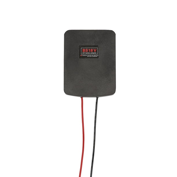 Adaptador convertidor de batería KKmoon de 18 V compatible con batería de litio Bosch de 18 V, herramienta eléctrica de 18 V, batería de iones de litio, accesorio adaptador para bricolaje
