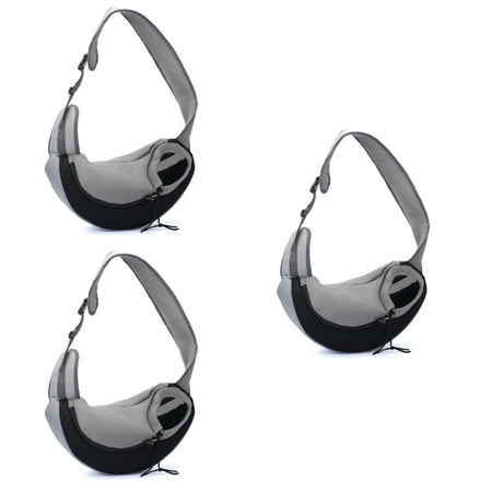 3 Count Pet Carrier Bag Sling for Small Dogs Adjustable
