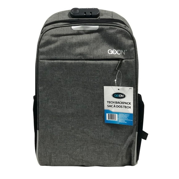Ce sac à dos antivol GO ON Gris