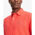 thumbnail image 3 of Polo Tommy Hilfiger de manga corta, corte regular, rojo, 3 of 7