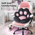 thumbnail image 2 of Cojín para silla Ditucu Cat Paw Kawaii, 70 x 60 cm, tela de felpa, 2 of 9
