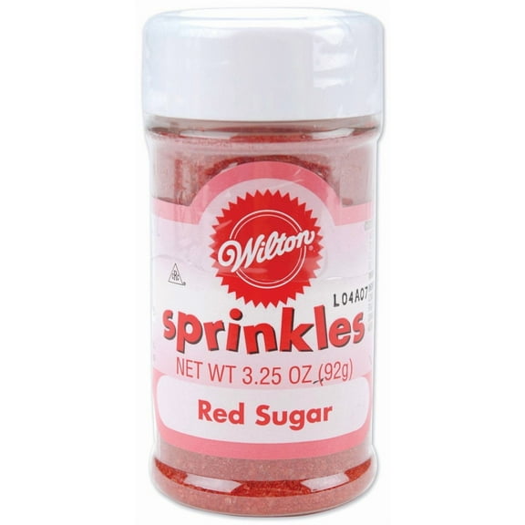 Wilton Sprinkles, Red Sugar, 3.25 Ounces